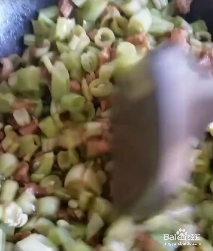 豆角焖饭的做法