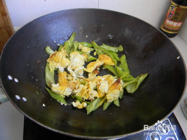 家常小炒——鸡蛋炒尖椒