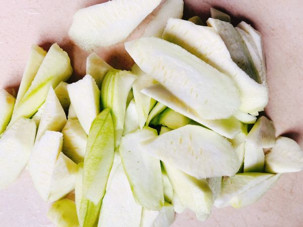 宝贝爱上丝瓜牛百叶鲜汁菜