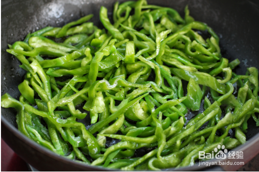 制作青椒牛肉丝