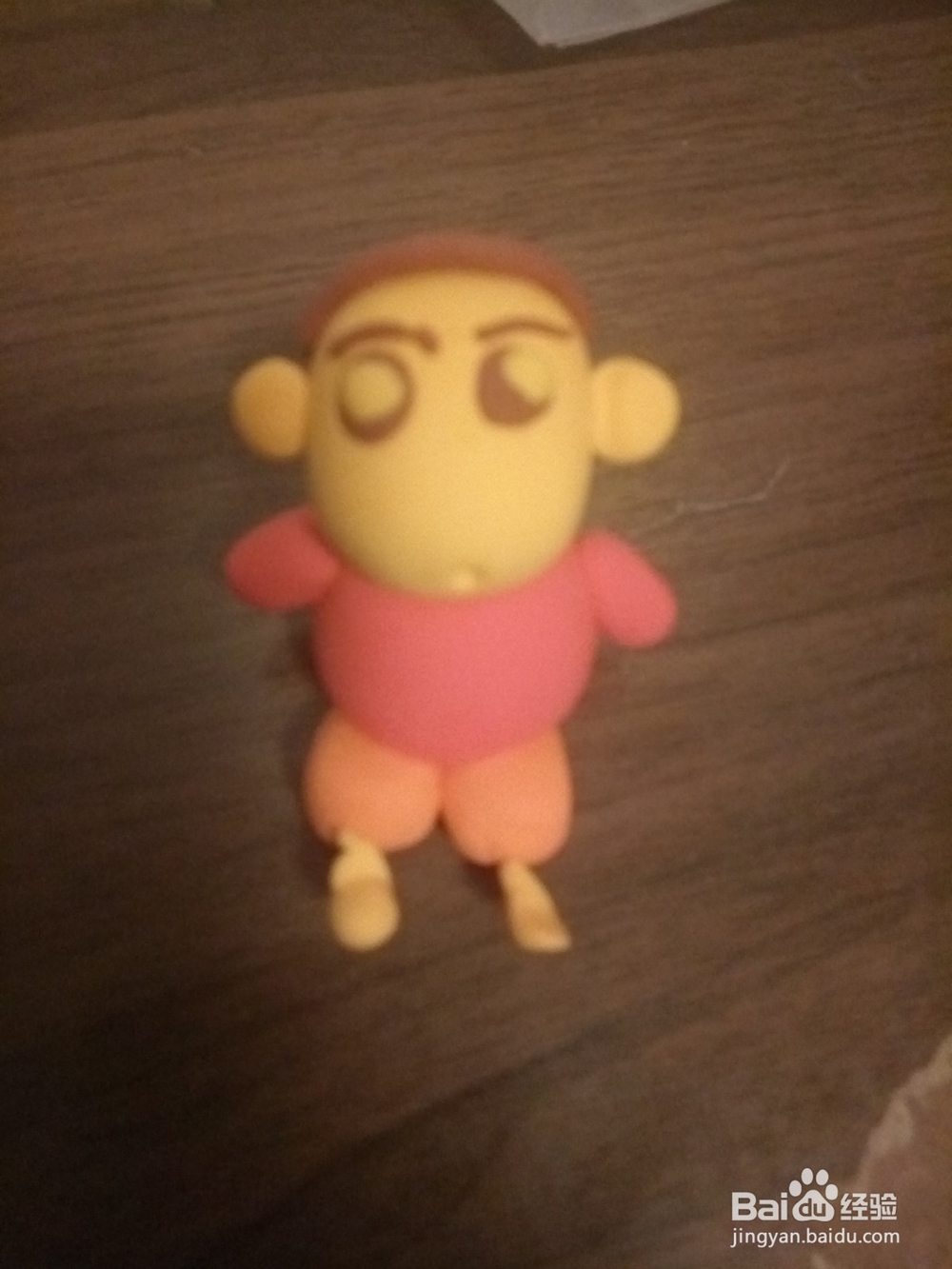 蜡笔小新橡皮泥做法