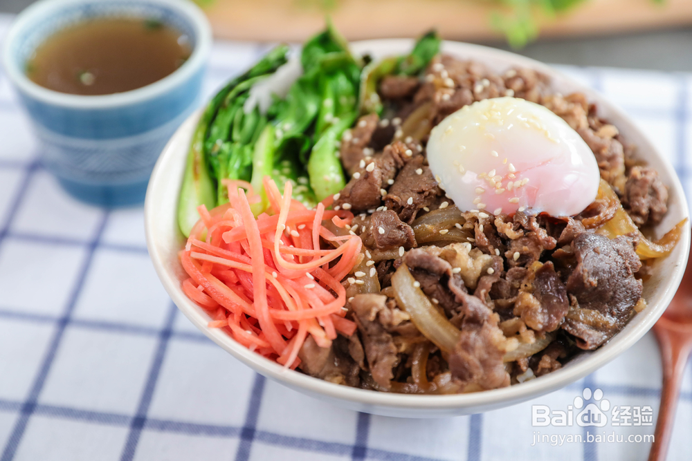 简单美味的牛肉盖饭