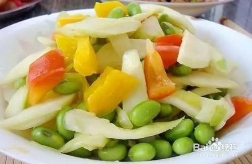 草菇毛豆炒冬瓜制作步骤