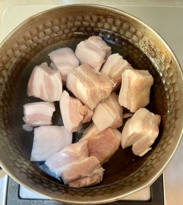 桂花鹌鹑蛋红烧肉