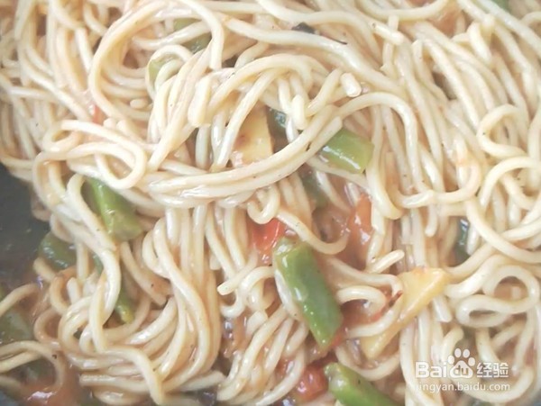 教你怎么做西红柿豆角焖面
