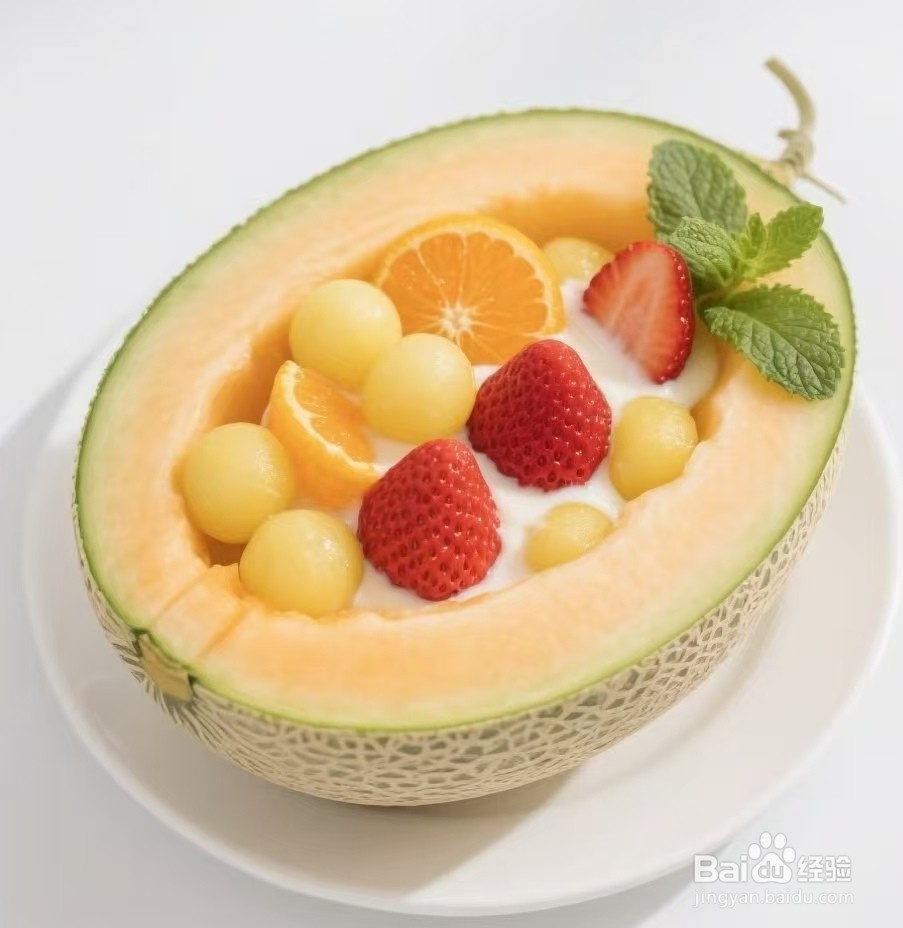 如何切哈密瓜简单又省事?