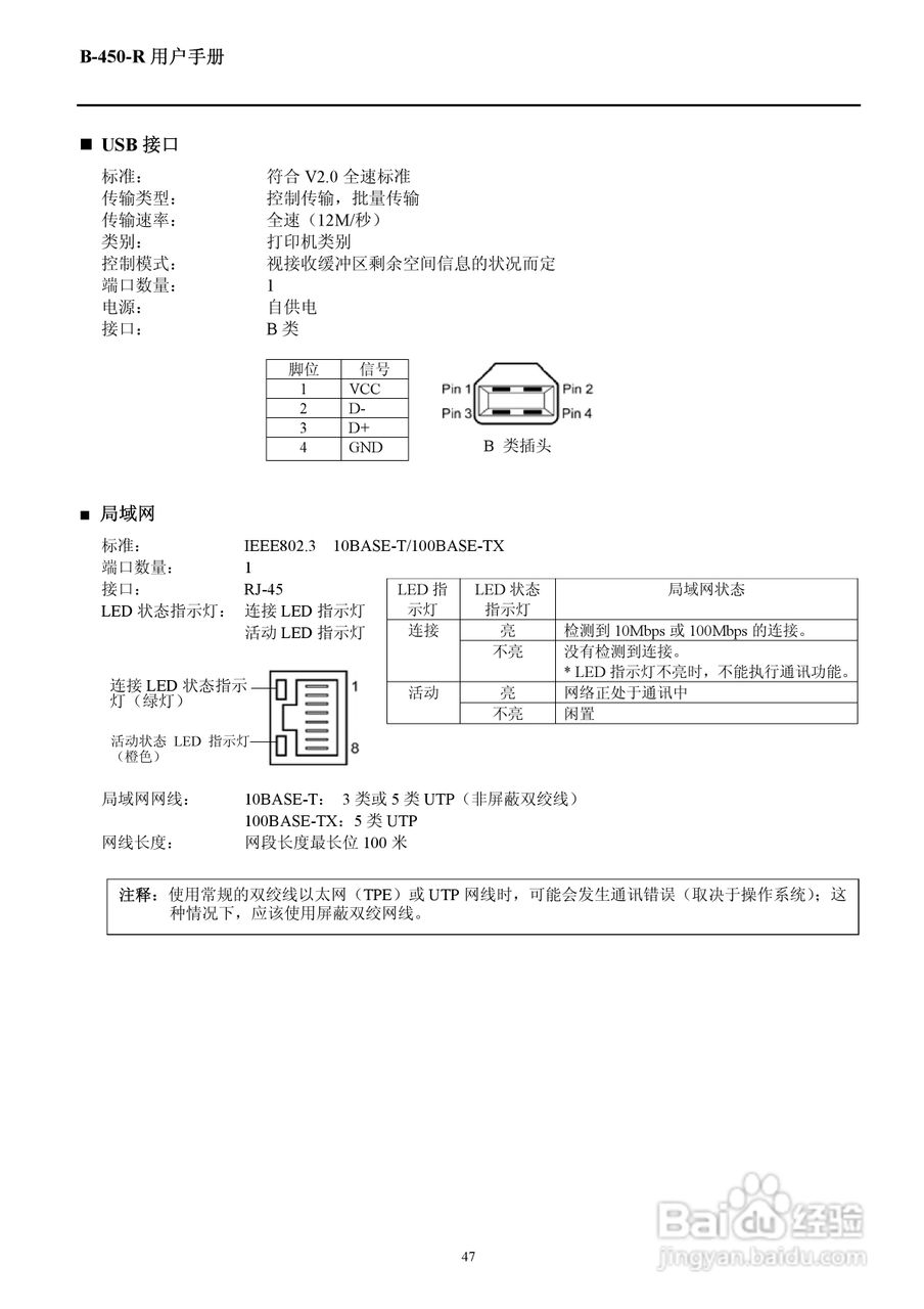 东芝B-452R打印机说明书:[6]