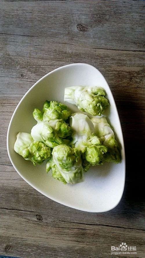 家常清爽素菜白灼儿菜