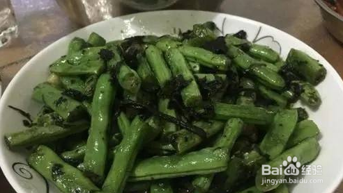 家常菜:炒豆角