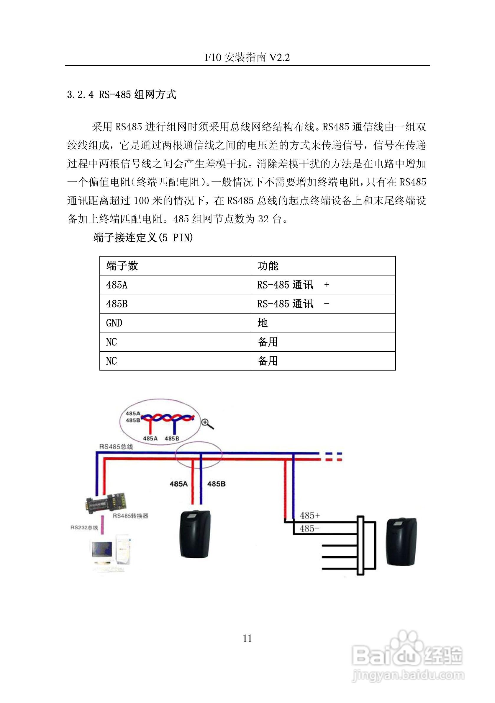 中控F10指纹读卡器/读头安装指南:[2]