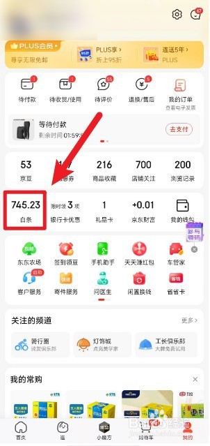 京东白条账单怎么还款