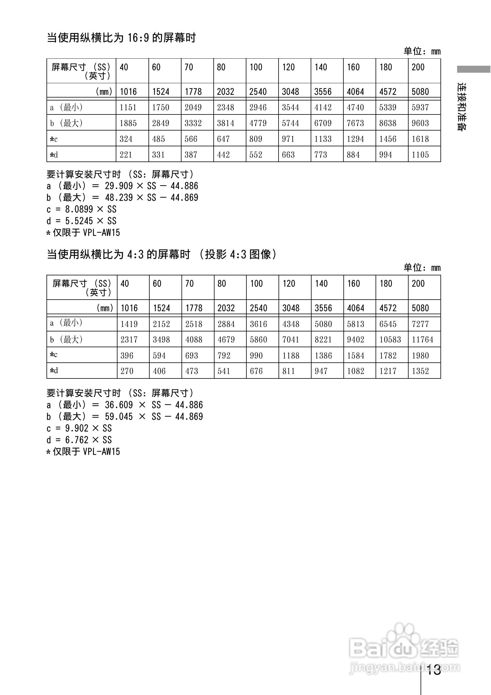 SONY视频投影机VPL-AW15 VPL-AW10使用说明书:[2]