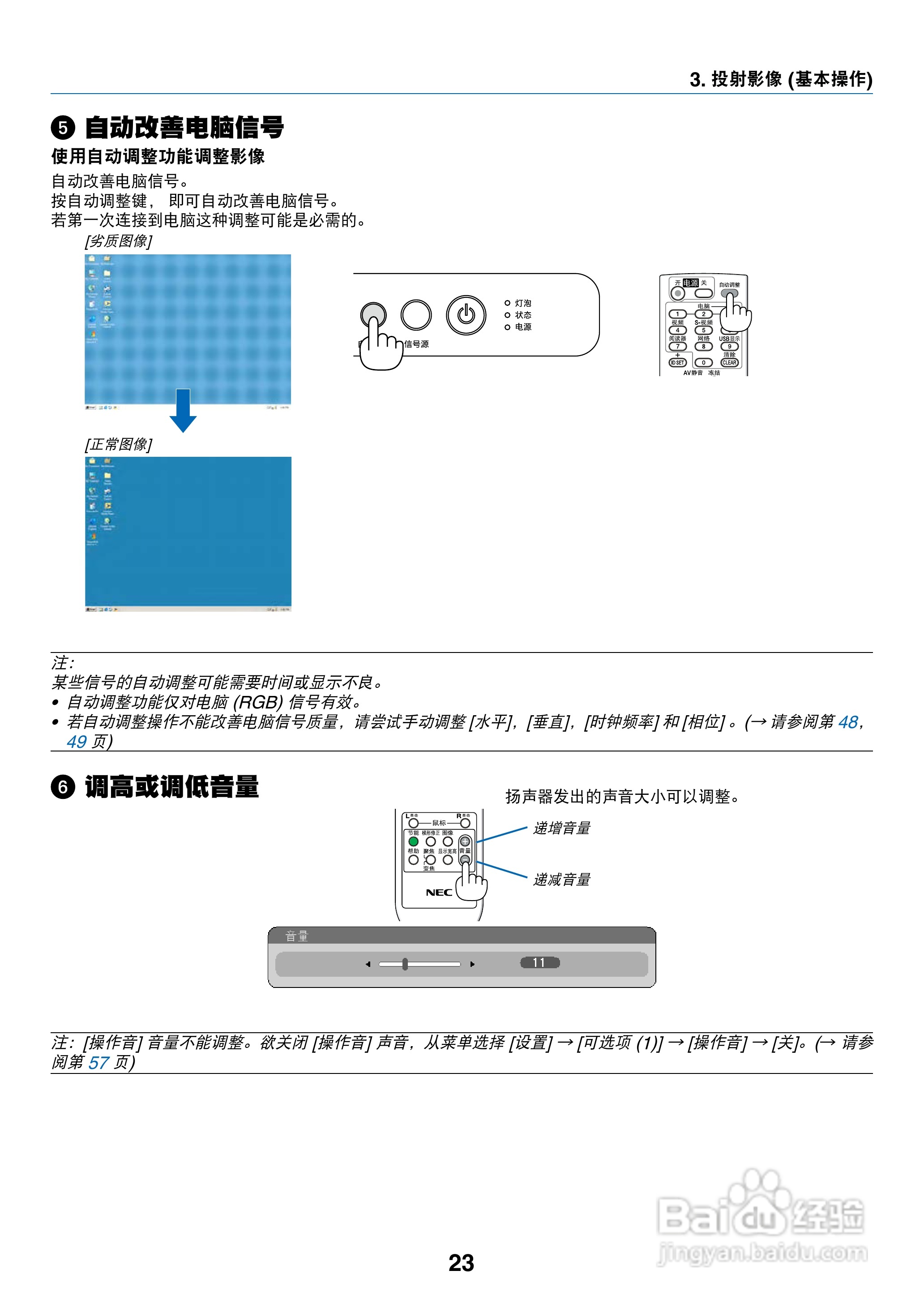 日电NP-V280+投影机说明书:[4]