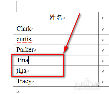 Word 2007表格中英文怎么按大小写排序小写在前