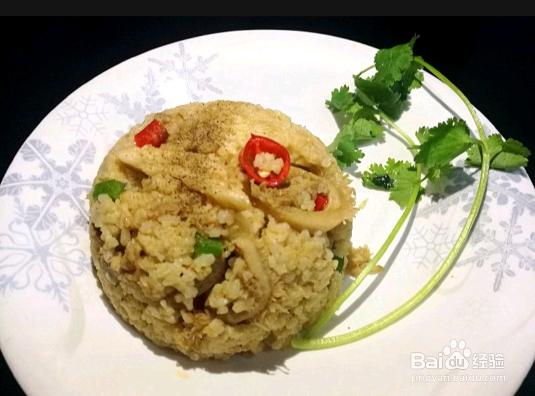 如何做出牛百叶蛋炒饭？