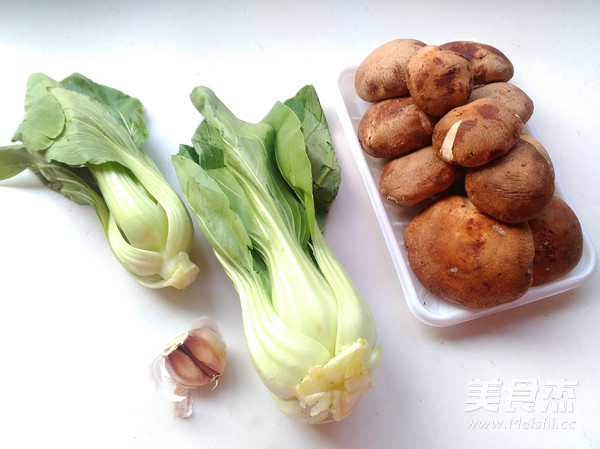 香菇青菜的做法