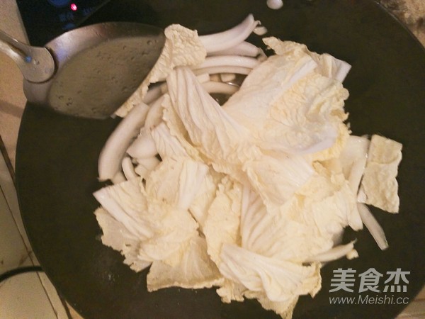 粉丝炖白菜的做法