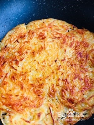 吃到嗨的土豆丝饼