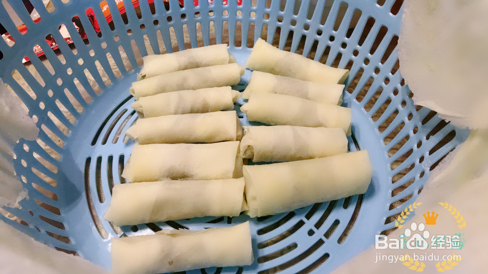 不容错过的时令小吃荠菜春卷