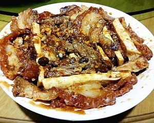 蒸芋头烧五花