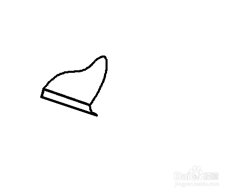 画钢琴的步骤