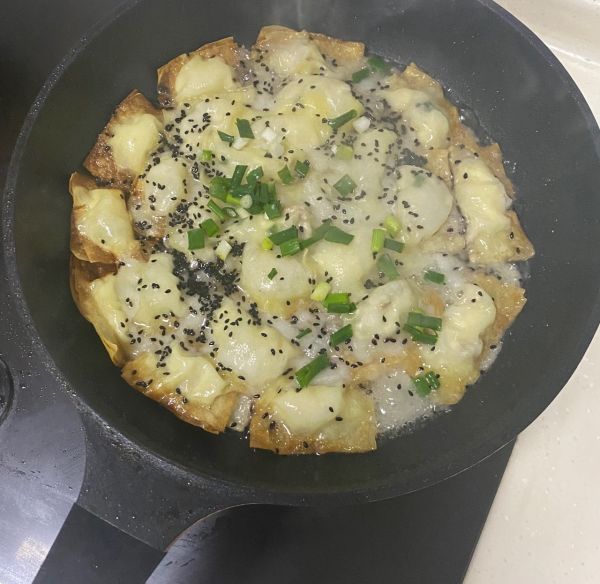 咯吱脆豆腐锅贴