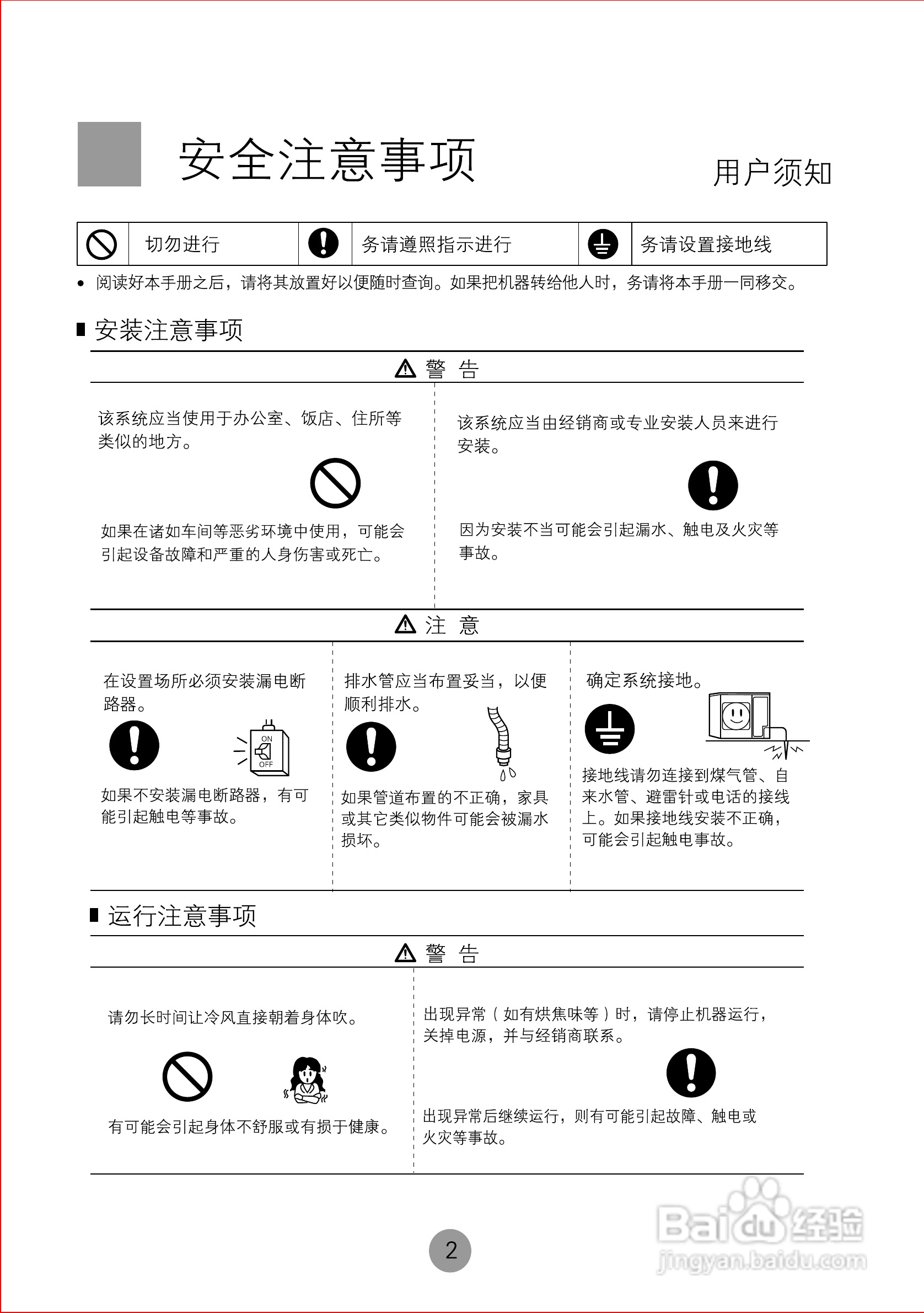 海尔KRD(d)-125E/(M)空调使用说明书:[1]