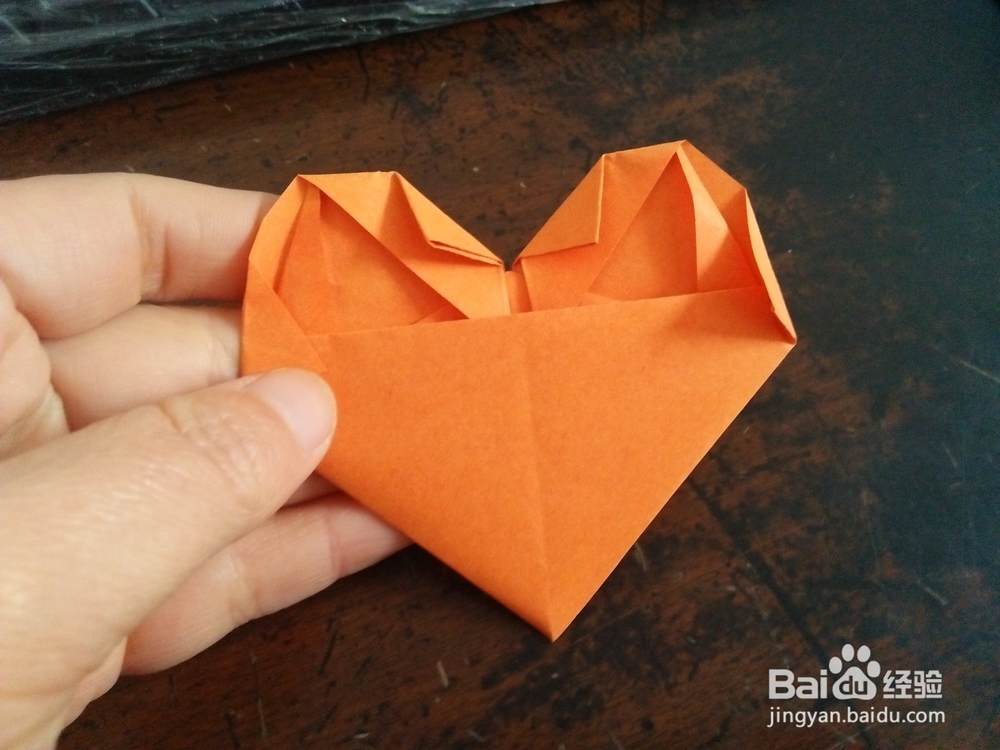 宝宝折纸—领带爱心怎么折
