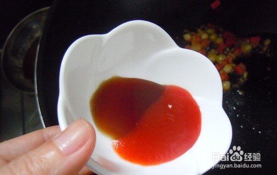 茄汁大虾的做法