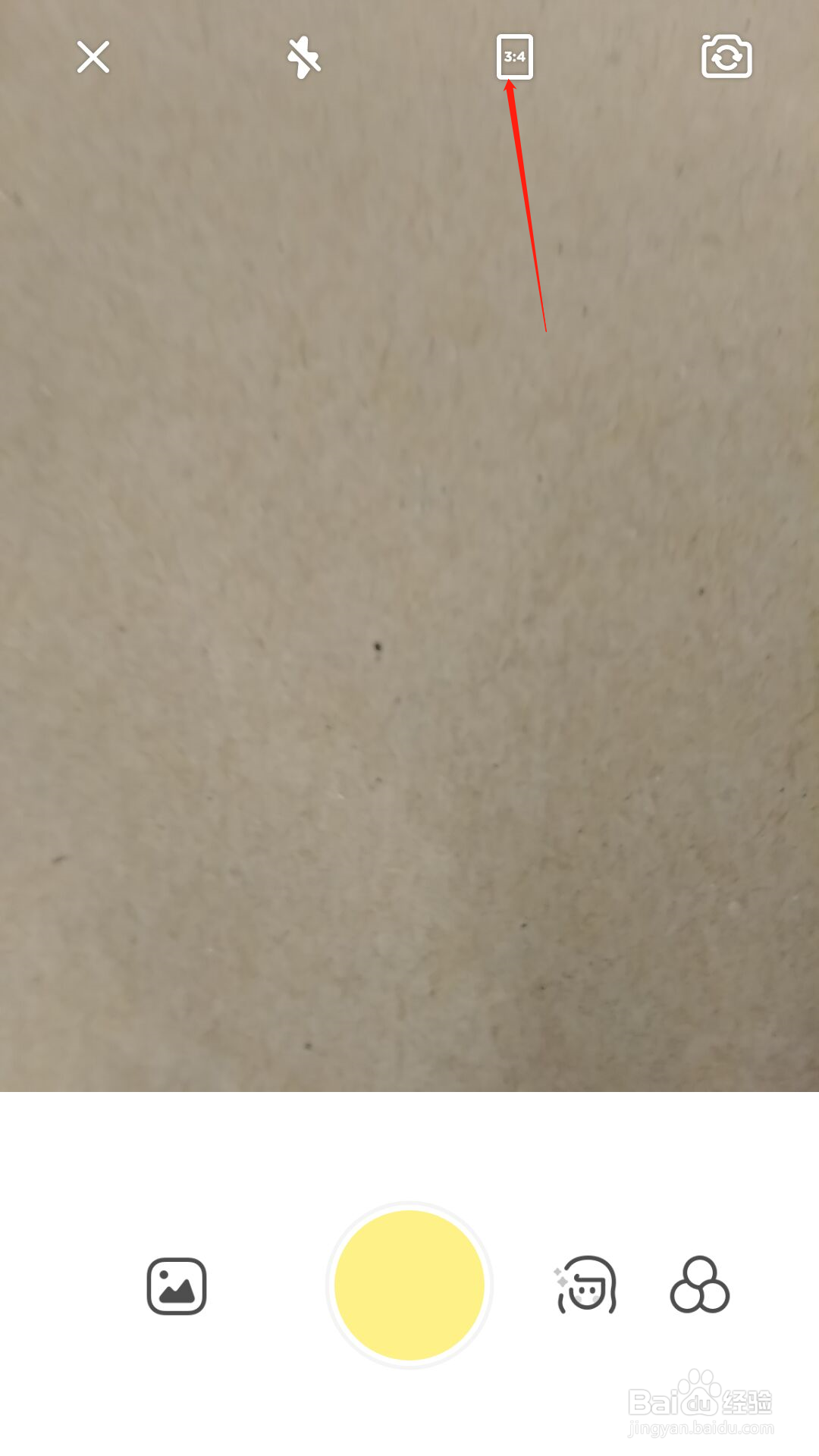 黄油相机怎么拍摄16：9的照片