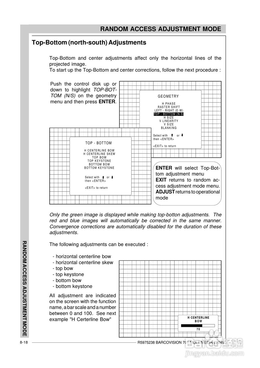 Barco巴可 VISION 701投影机说明书:[10]