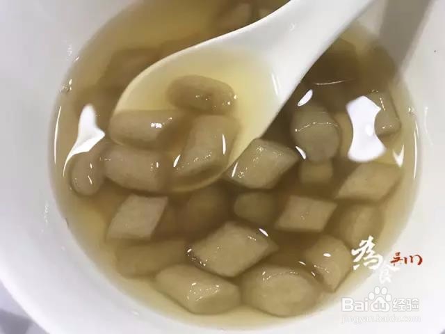 薯粉籺仔糖水的做法