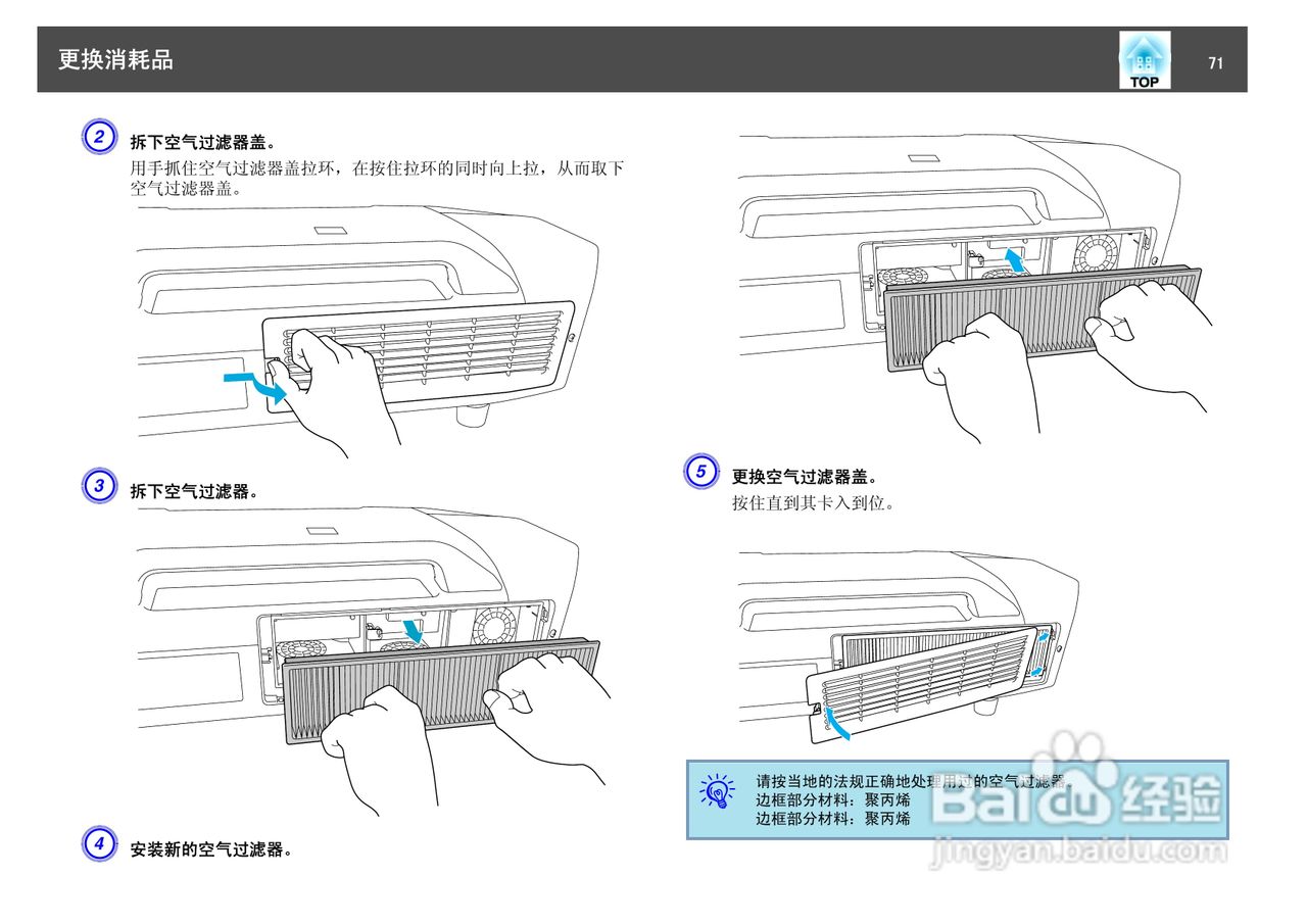 爱普生EB-Z8050投影仪使用说明书:[8]