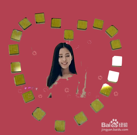 ps中怎么使用粘贴工具制作背景？