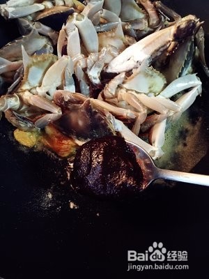 酱爆螃蟹怎么做详细教程图解~