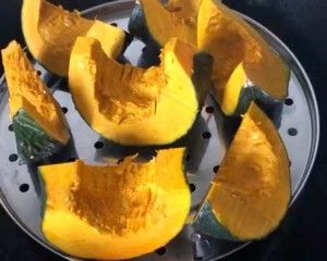 南瓜老面面包的做法
