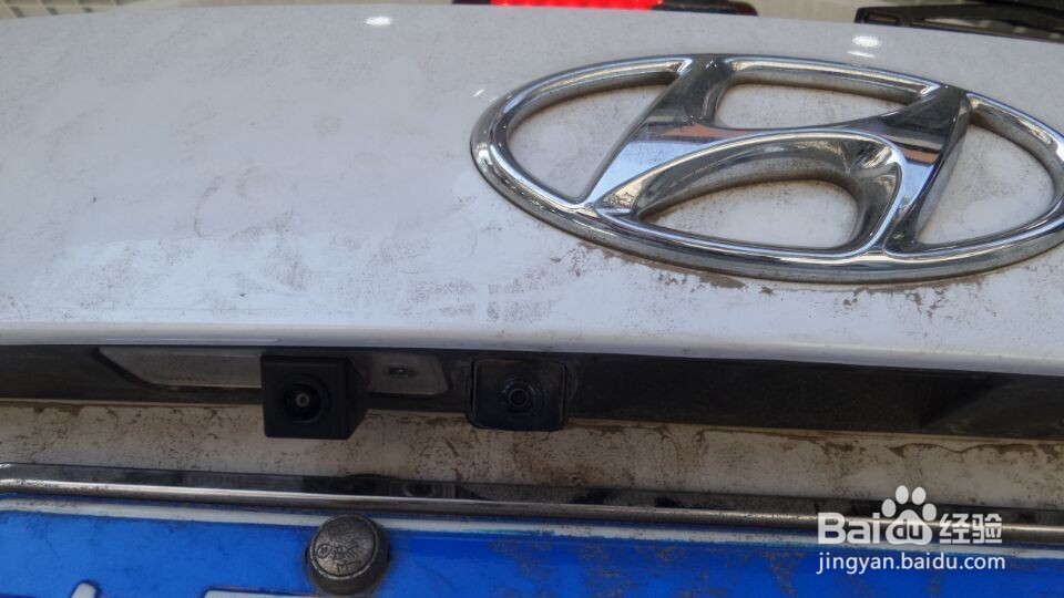 新胜达I45格锐全景影像安装全景行车记录仪全景