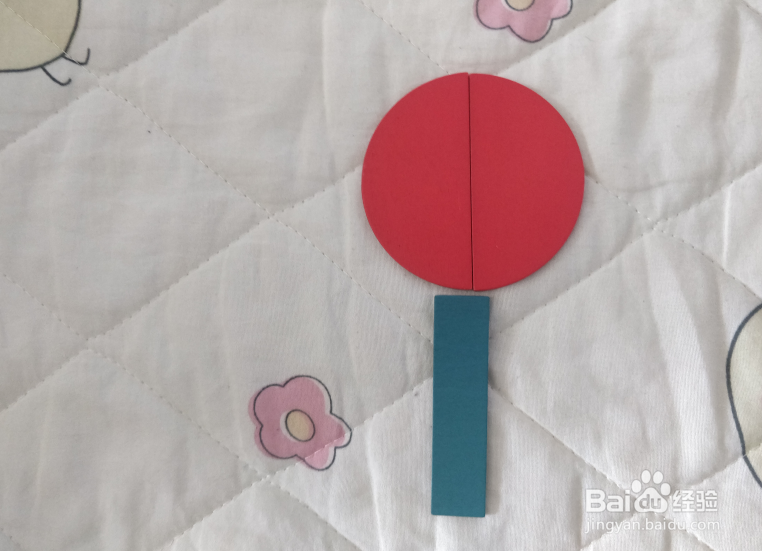 用幼儿积木怎么拼一棵花?