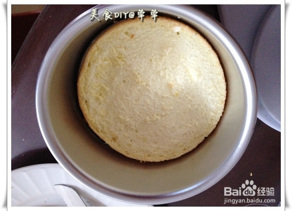 DIY最简单的生日蛋糕——慕斯蛋糕（6寸量）