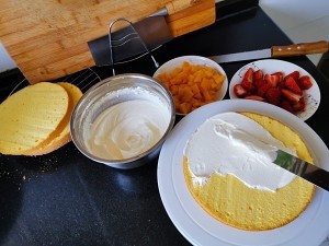 水果蛋糕的做法