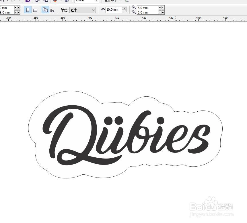 CorelDRAW如何围边