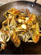 美味的香辣蟹