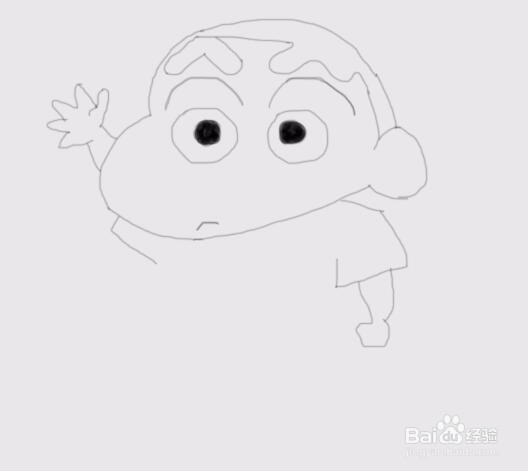 简笔画蜡笔小新是怎么画的