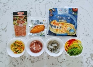 四拼披萨的做法