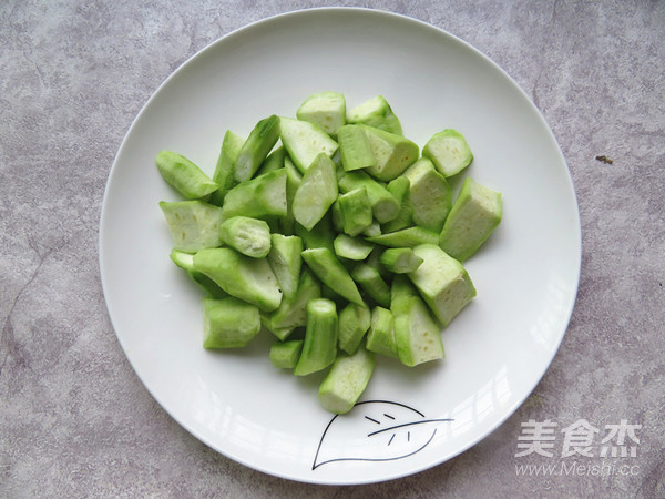 丝瓜炒虾仁的做法