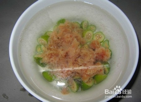 家常菜做法大全有图：[11]橄榄肉末汤做法