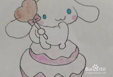 玉桂狗和布丁狗怎么画