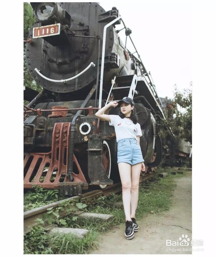 怎么拍照显得腿长