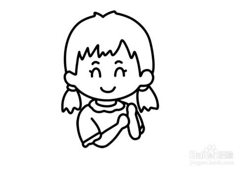 春天清明节放风筝简笔画怎么画