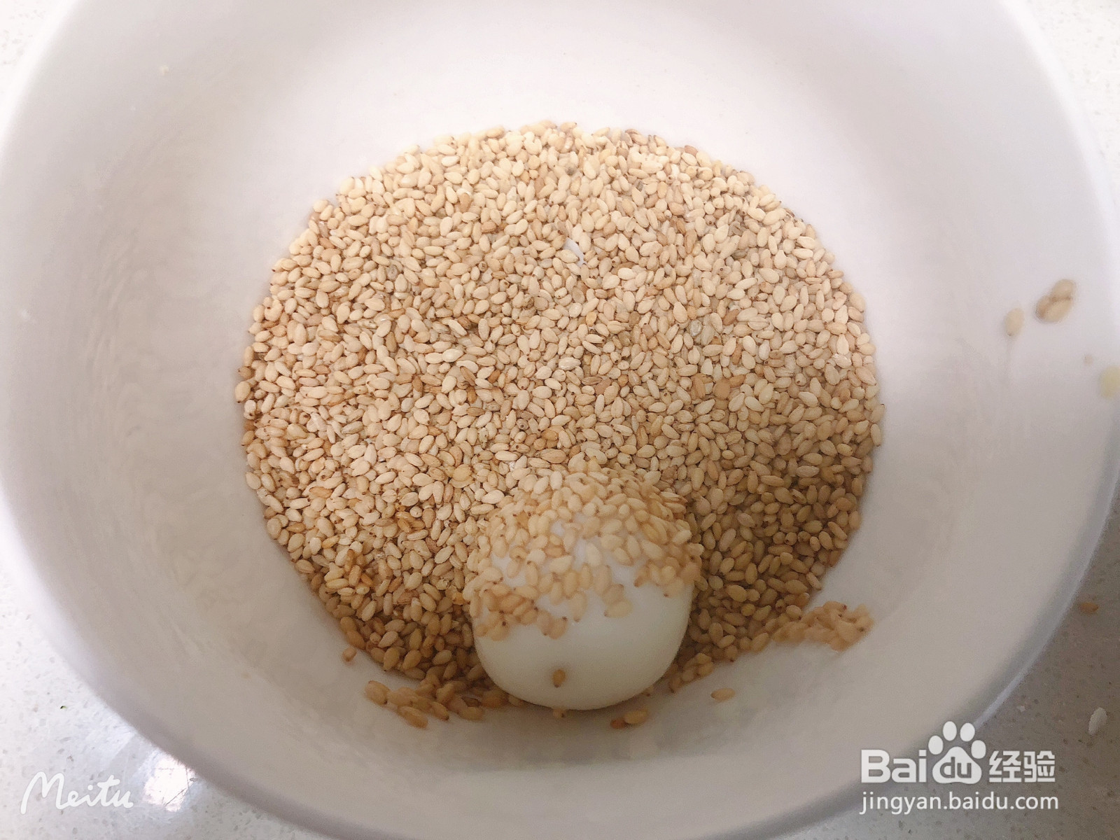 空心麻球的做法